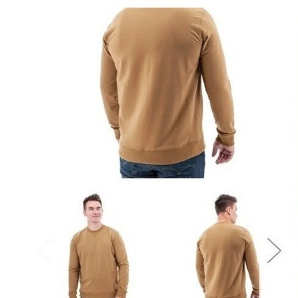 Old Ranch Brands Soren Recycled Crew Sweatshirt Tobacco Brown Mens‎ XXL Scheels